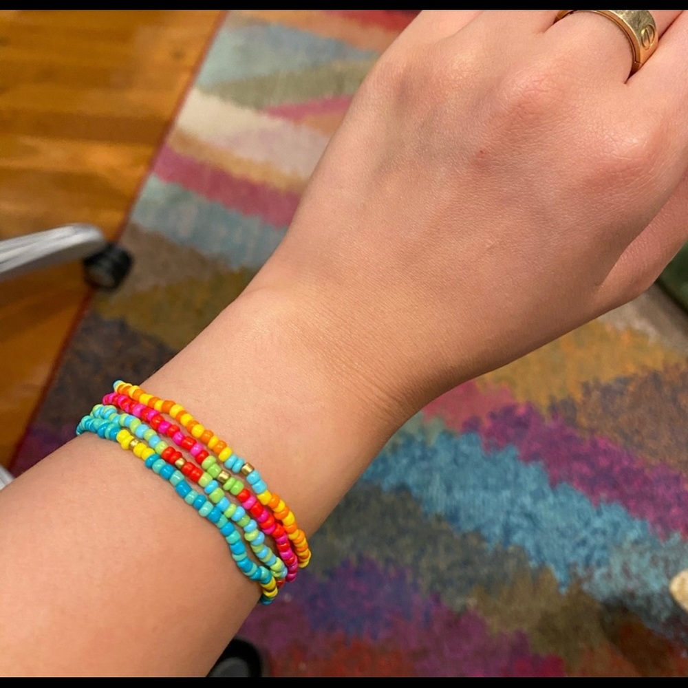 Set of 4 summer seed bead bracelets for ryry1982